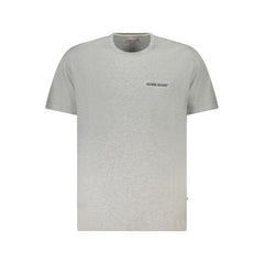 Guess Jeans Gray Cotton Men T-Shirt