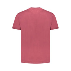 Tommy Hilfiger Red Cotton Men T-Shirt