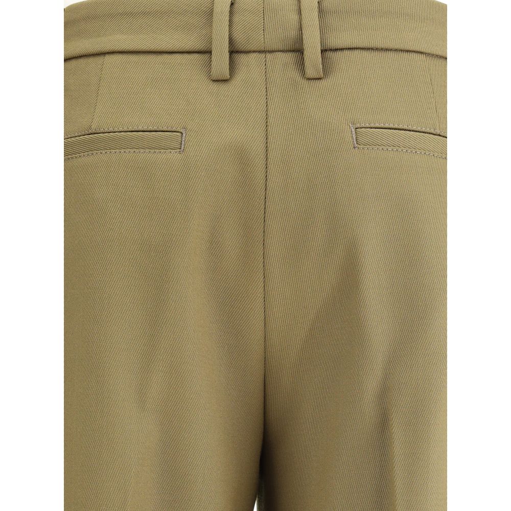 Echte Koninklijke Tweekleurige Polyester Pantalon