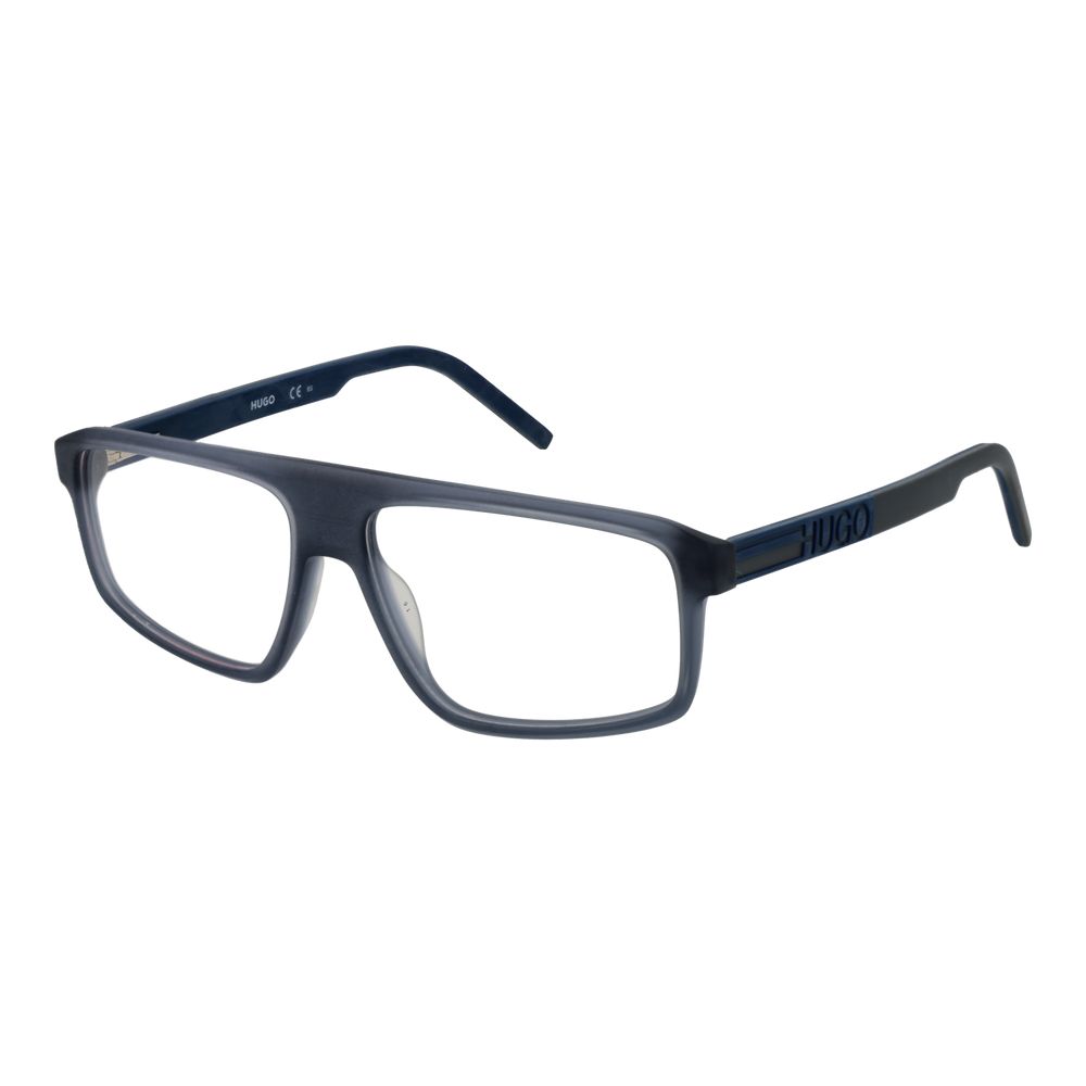 Hugo Boss Brille aus blauem Azetat (Gestell)
