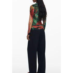 Desigual Groene Viscose Trui