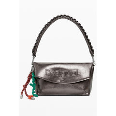 Desigual Bronze Polyethylene Women Handbag