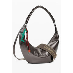 Desigual Bronze Polyethylene Women Handbag