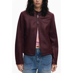 Desigual Damenjacke aus rotem Polyester
