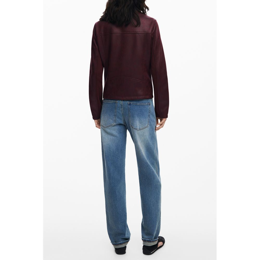 Desigual Damenjacke aus rotem Polyester