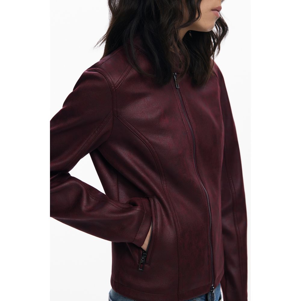 Desigual Damenjacke aus rotem Polyester