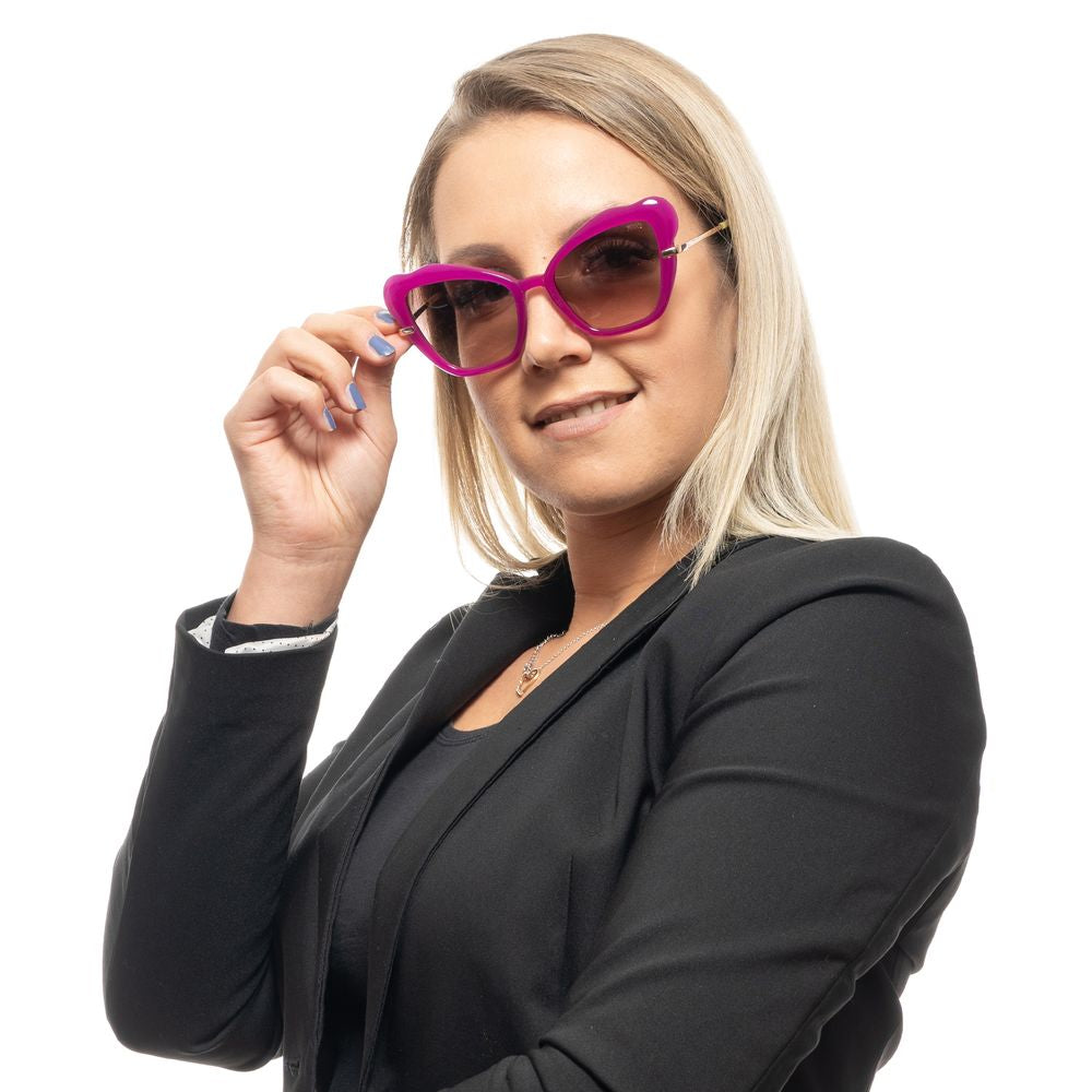 Emilio Pucci Sonnenbrille aus lilafarbenem Kunststoff