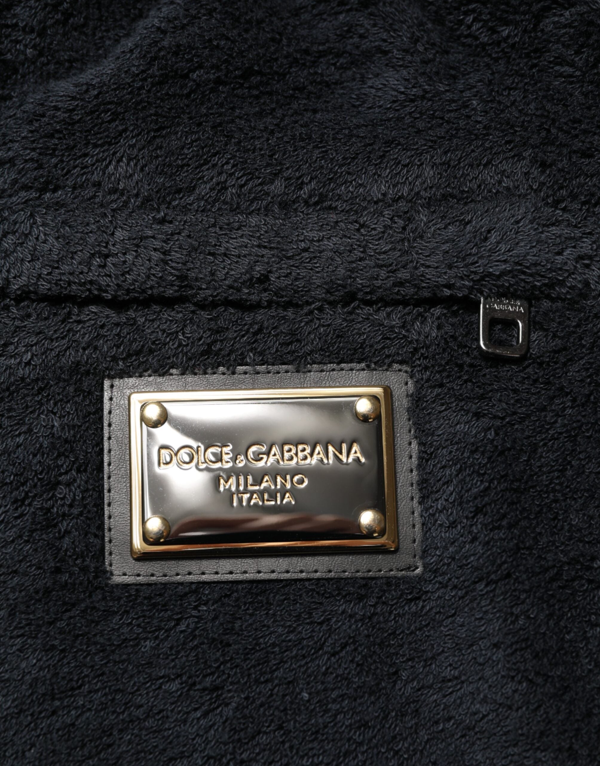 Dolce & Gabbana Schwarze Baumwolle Logo Herren Jogger Sweatpants Hose