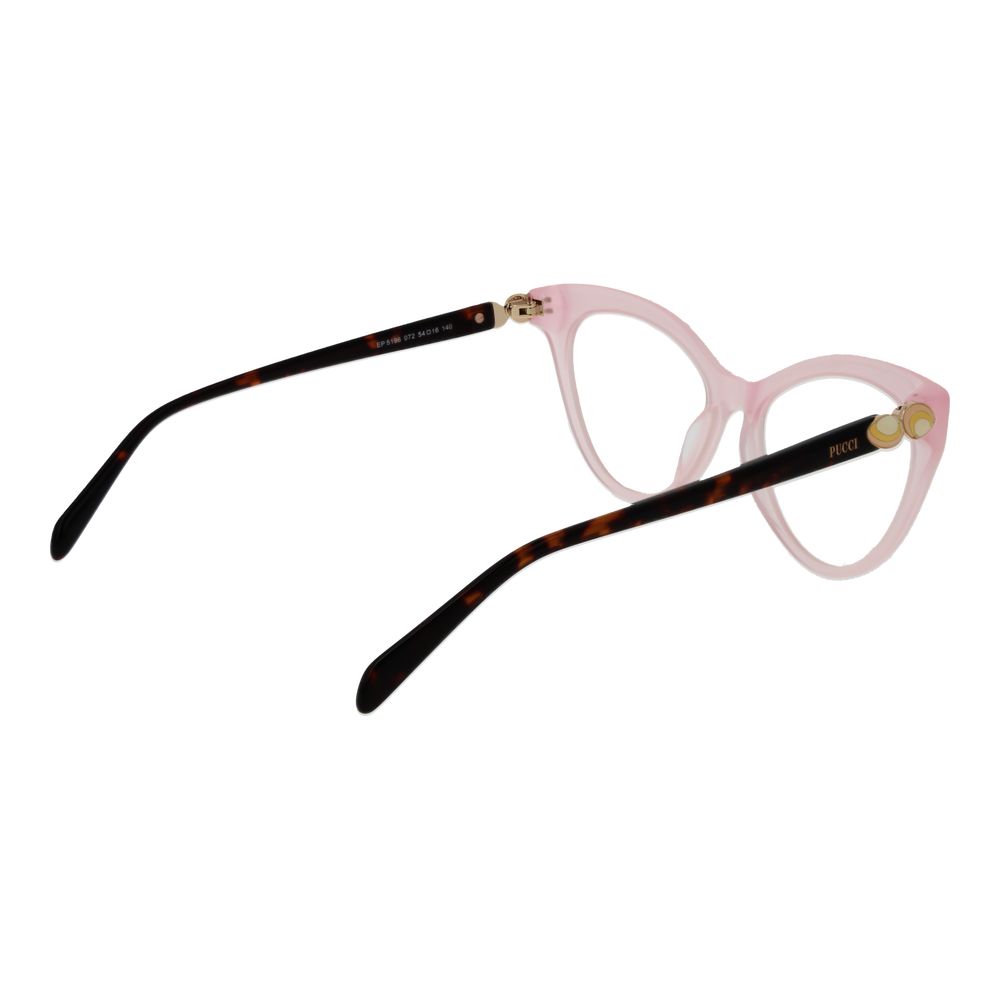 Emilio Pucci Pinke Kunststoffbrille (Fassungen)