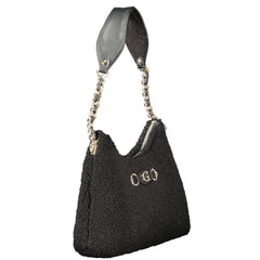 Guess Jeans Nero Polyester Dames Handtas