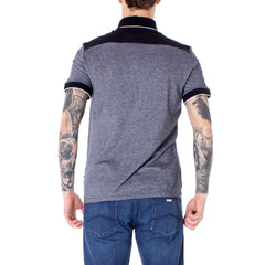 Armani Exchange Blauw Katoenen Poloshirt