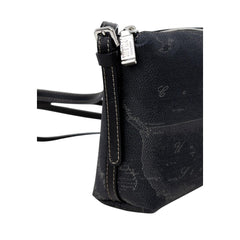 Alviero Martini Prima Classe Handtasche aus schwarzem Polyester