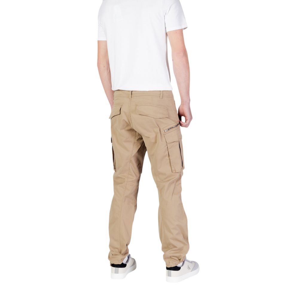 Replay Beige Katoenen Cargobroek