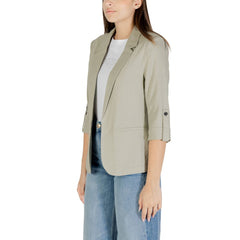 Alleen Groene Linnen Blazer