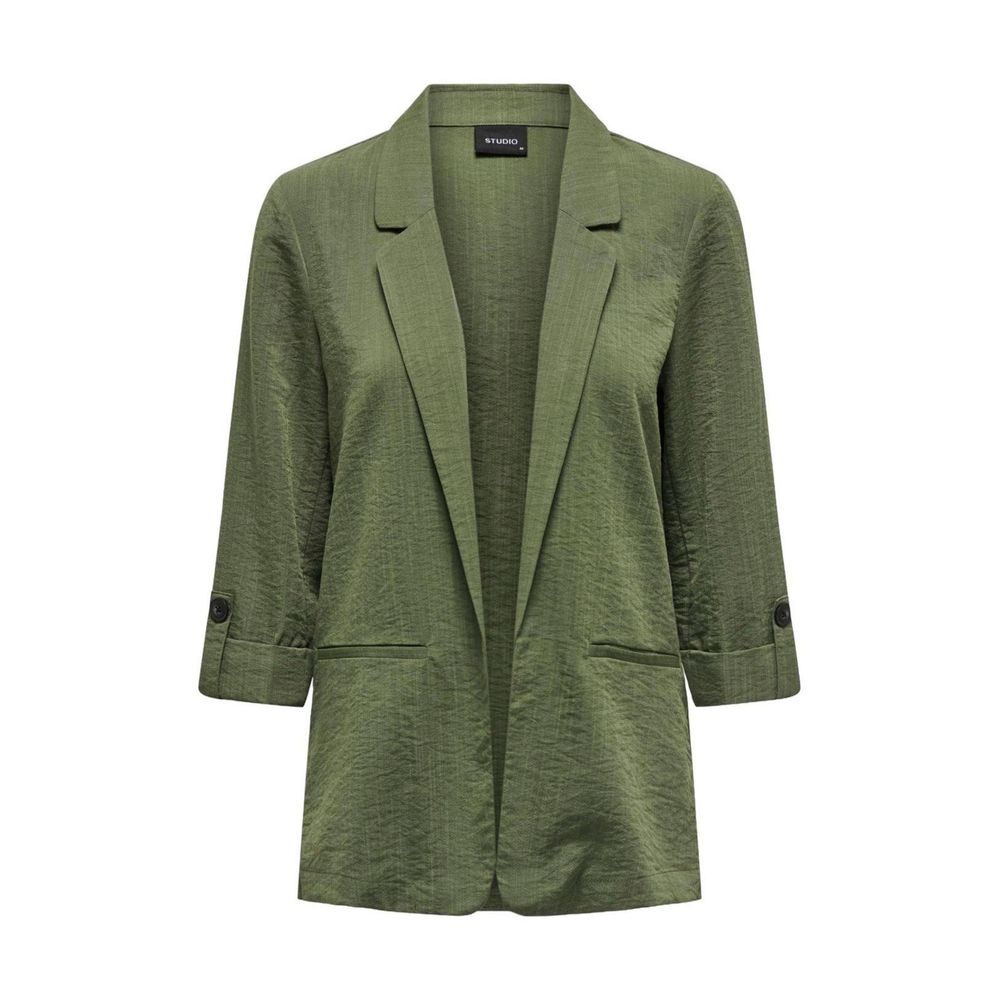 Alleen Groene Viscose Blazer