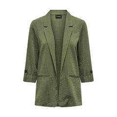 Alleen Groene Viscose Blazer
