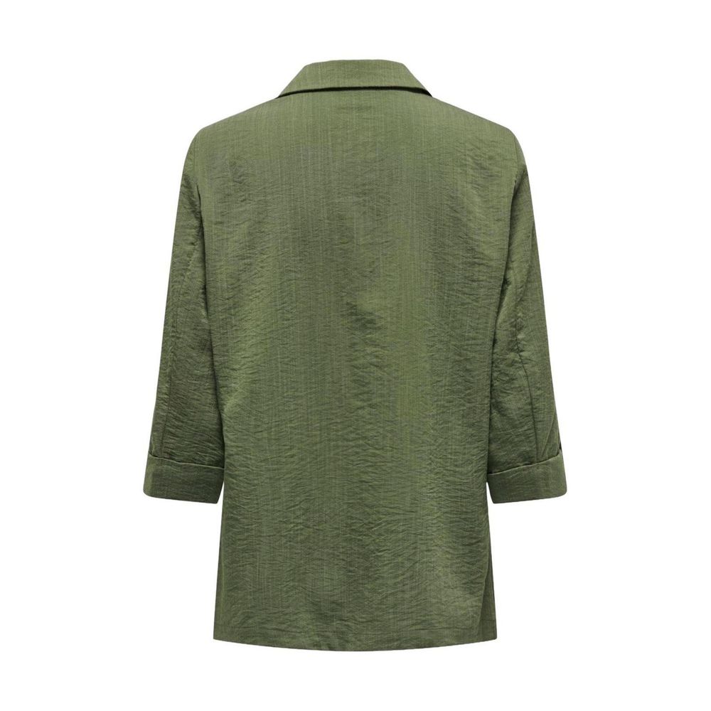 Alleen Groene Viscose Blazer