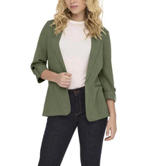 Alleen Groene Viscose Blazer