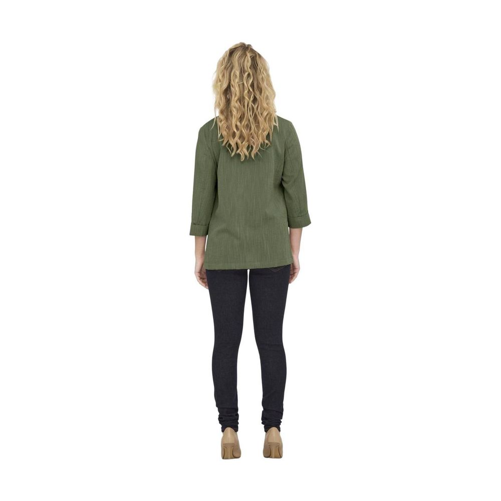 Alleen Groene Viscose Blazer