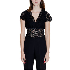 Morgan De Toi Zwarte Polyamide Top