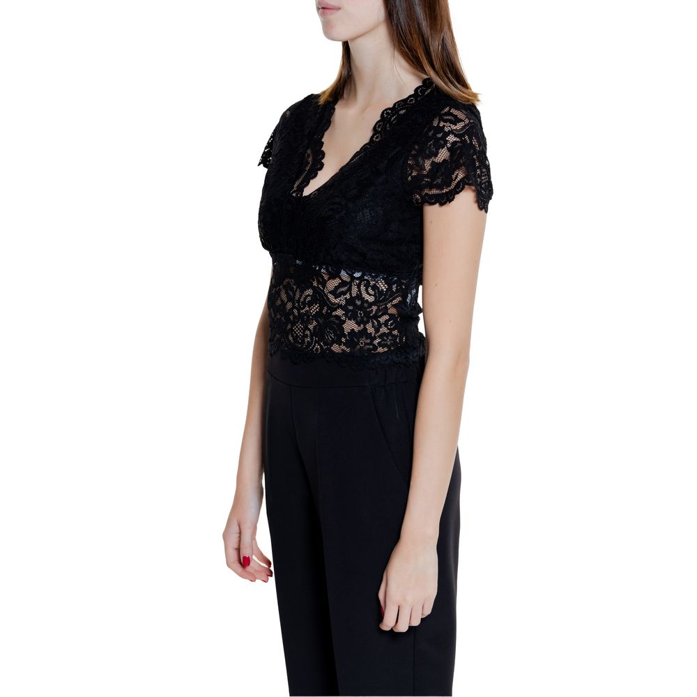 Morgan De Toi Zwarte Polyamide Top