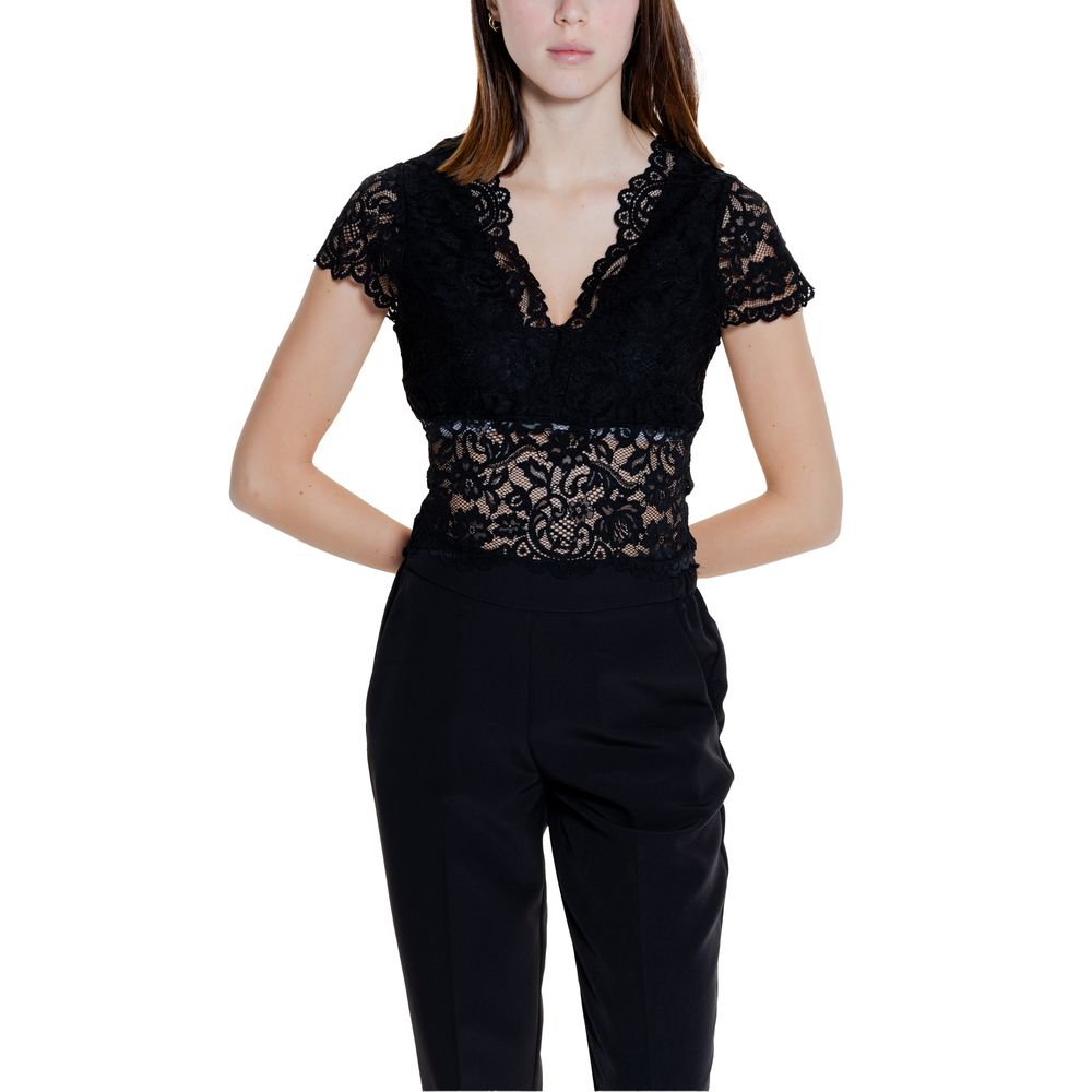 Morgan De Toi Zwarte Polyamide Top