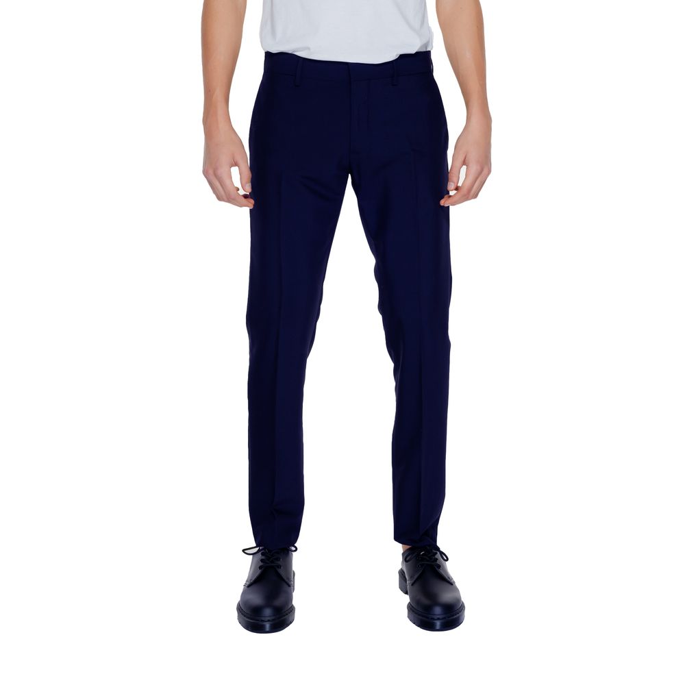 Antony Morato Blaue Anzughose aus Polyester