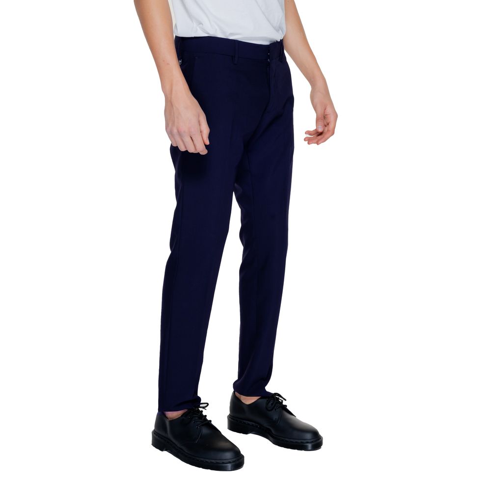Antony Morato Blaue Anzughose aus Polyester