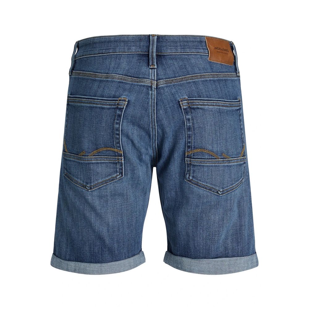 Jack Jones Bermuda-Shorts aus blauer Baumwolle