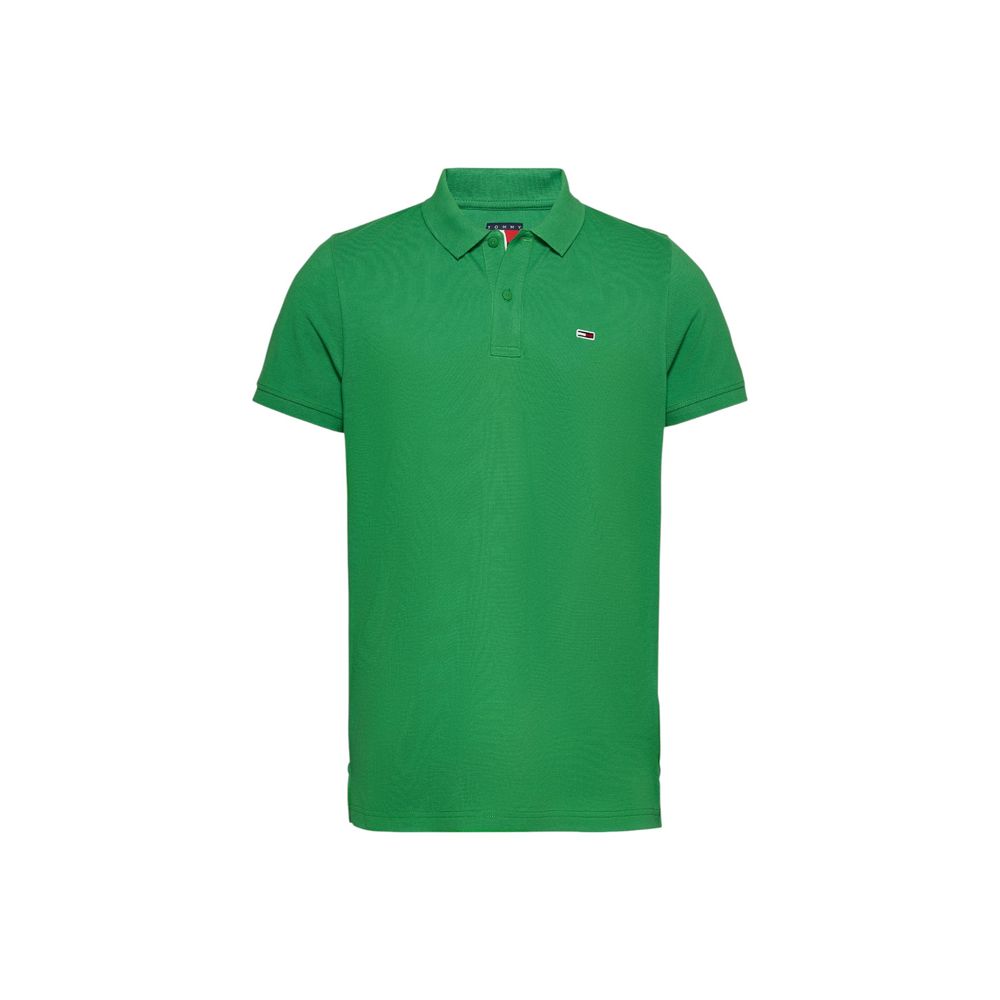 Tommy Hilfiger Jeans Bicolor Polohemd aus Baumwolle