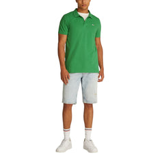 Tommy Hilfiger Jeans Bicolor Polohemd aus Baumwolle
