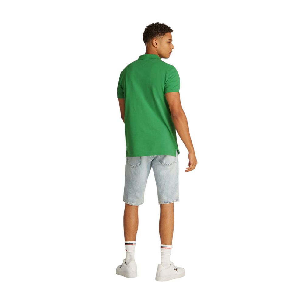 Tommy Hilfiger Jeans Bicolor Polohemd aus Baumwolle