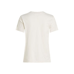 Calvin Klein Jeans Beiges T-Shirt aus recycelter Baumwolle