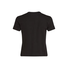 Calvin Klein Jeans schwarzes T-Shirt aus recycelter Baumwolle