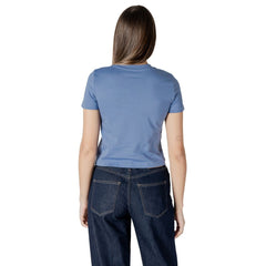 Calvin Klein Jeans Blau Recycelte Baumwolle Sportswear