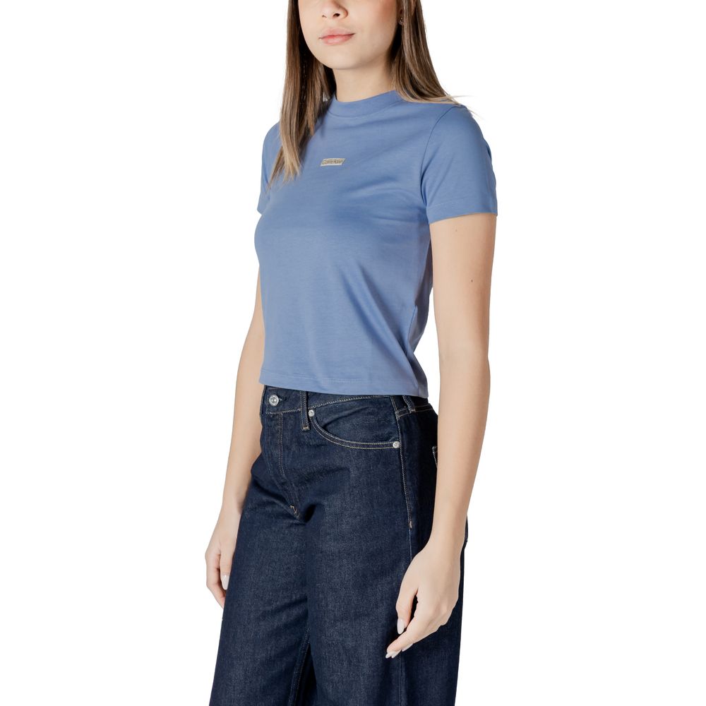 Calvin Klein Jeans Blau Recycelte Baumwolle Sportswear