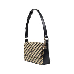 Guess – Schwarze Handtasche aus Polypropylen