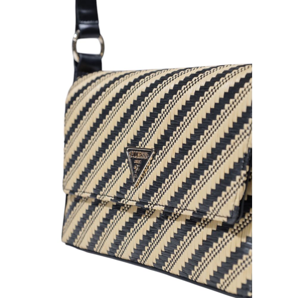 Guess – Schwarze Handtasche aus Polypropylen