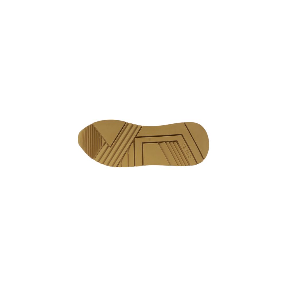 Guess Beige Polyester Low-Top-Sneaker
