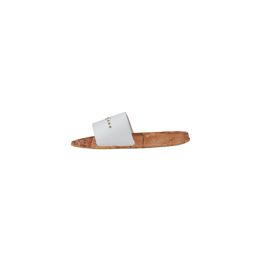Alviero Martini Prima Classe Witte Polyethyleen Slippers