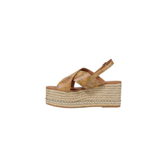 Alviero Martini Prima Classe Beige Polyethyleen Plateau Sandalen