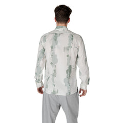 Antony Morato Tweekleurig Viscose Overhemd met Patroon