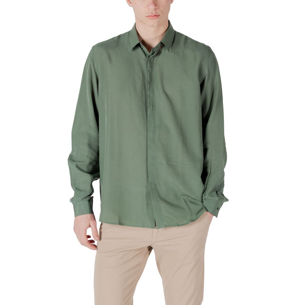Antony Morato Bicolor Lyocell Hemd