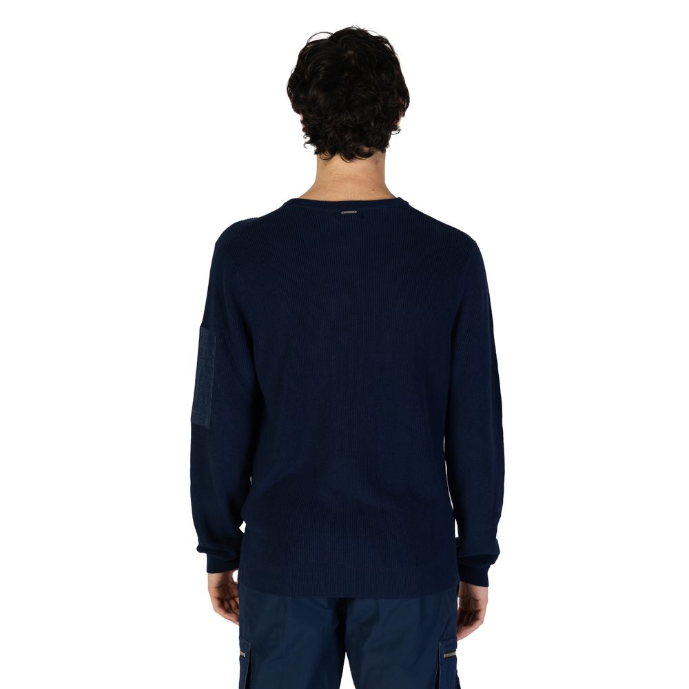 Antony Morato Sweatshirt aus blauer Baumwolle