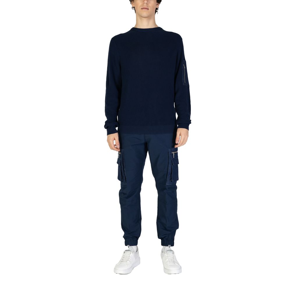 Antony Morato Sweatshirt aus blauer Baumwolle