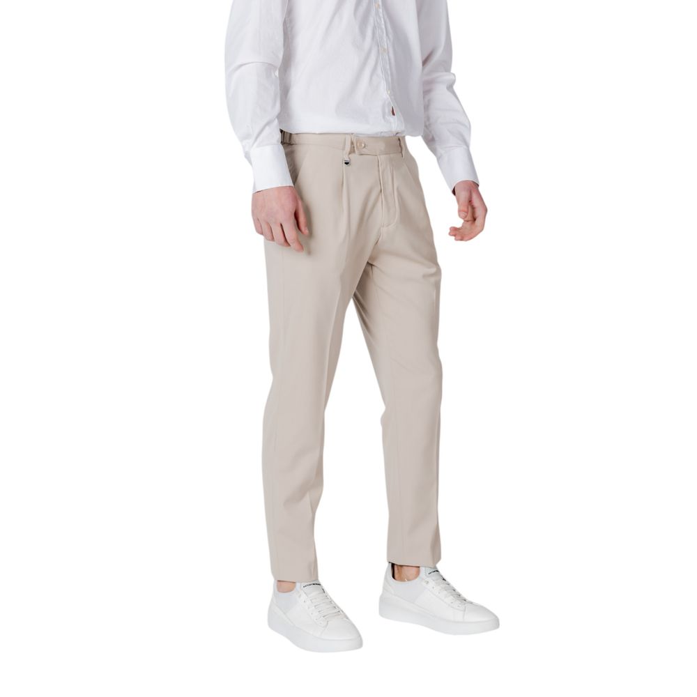 Antony Morato Beige Freizeit-Hose aus Polyester