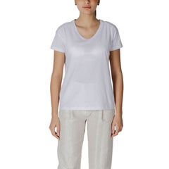 Armani Exchange Wit Katoenen T-shirt