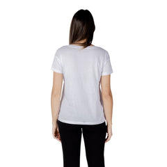 Armani Exchange Wit Katoenen T-shirt