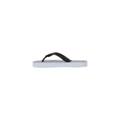Armani Exchange witte rubberen teenslippers