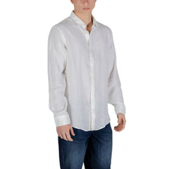 Armani Exchange White Linen Shirt